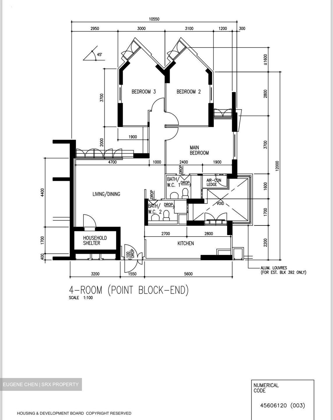 Blk 393 Goodview Gardens (Bukit Batok), HDB 4 Rooms #554354901